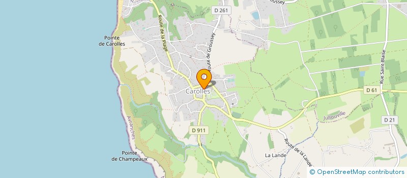 localisation de l'entreprise MONSIEUR JOEL PAYSANT à CAROLLES