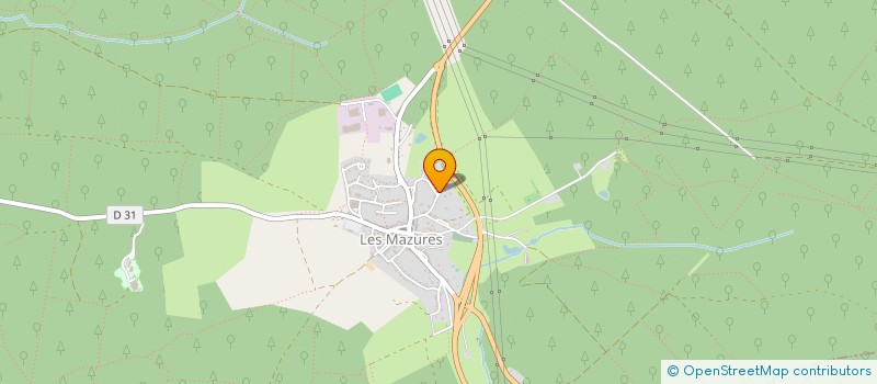 localisation de l'entreprise MONSIEUR JOEL PEREIRA à LES MAZURES
