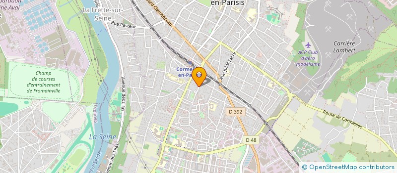 localisation de l'entreprise MONSIEUR JOEL PEREIRA TAVARES  CORMEILLES-EN-PARISIS