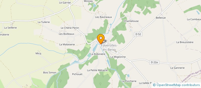 localisation de l'entreprise MONSIEUR JOEL PERON à VEUIL