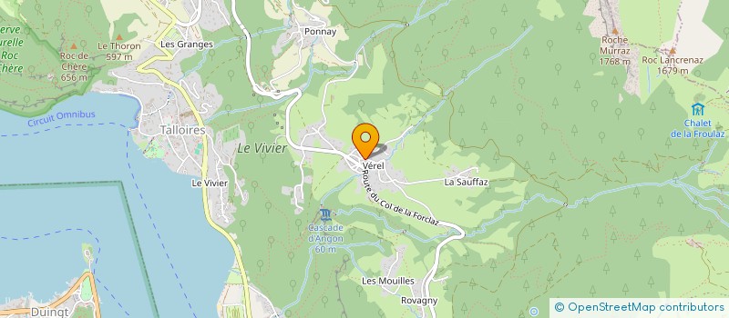 localisation de l'entreprise MONSIEUR JOEL PERON  TALLOIRES-MONTMIN