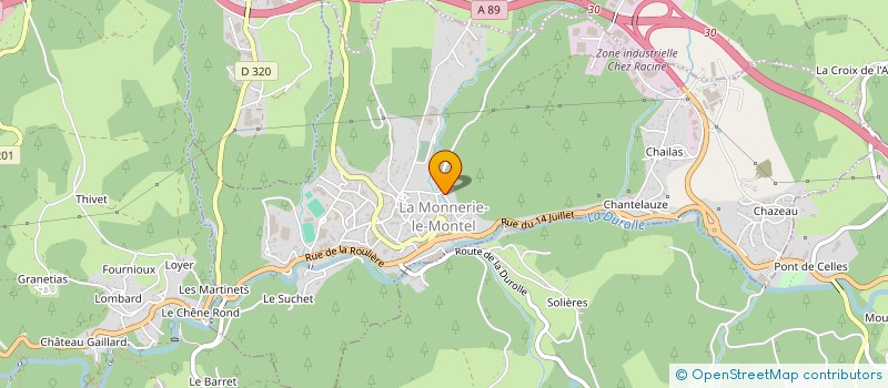 localisation de l'entreprise MONSIEUR JOEL PEROT à ROANNE