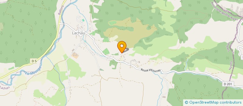 localisation de l'entreprise MONSIEUR JOEL PICHON  LACHAU