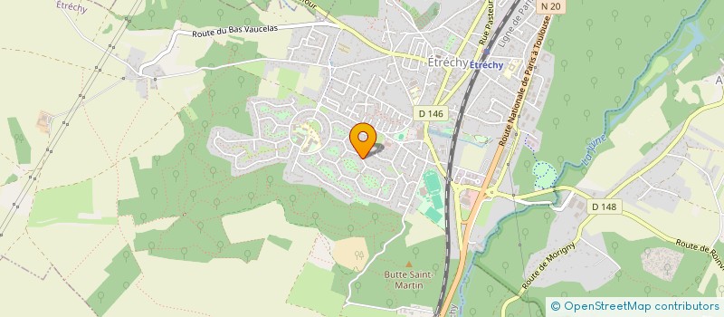 localisation de l'entreprise MONSIEUR JOEL PIGNON à ETRECHY
