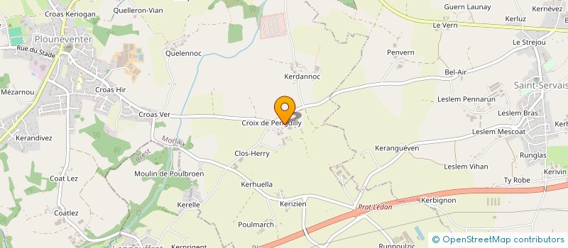 localisation de l'entreprise MONSIEUR JOEL PINVIDIC  PLOUNEVENTER