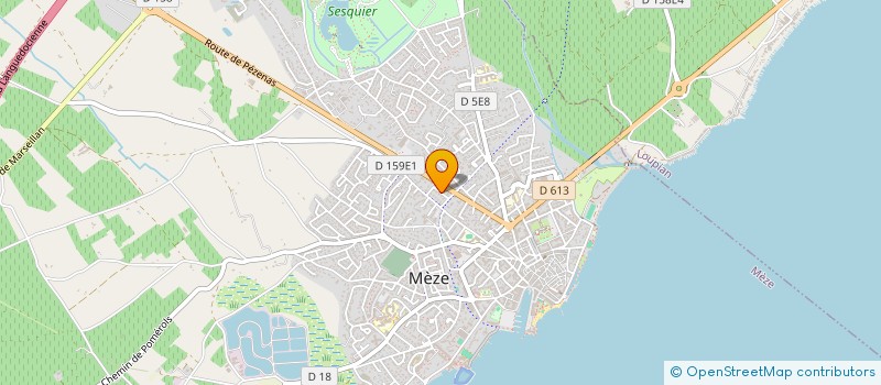 localisation de l'entreprise MONSIEUR JOEL PIRAULT à MEZE