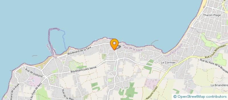 localisation de l'entreprise MONSIEUR JOEL PIZAGOU-LOGERIE  PREFAILLES