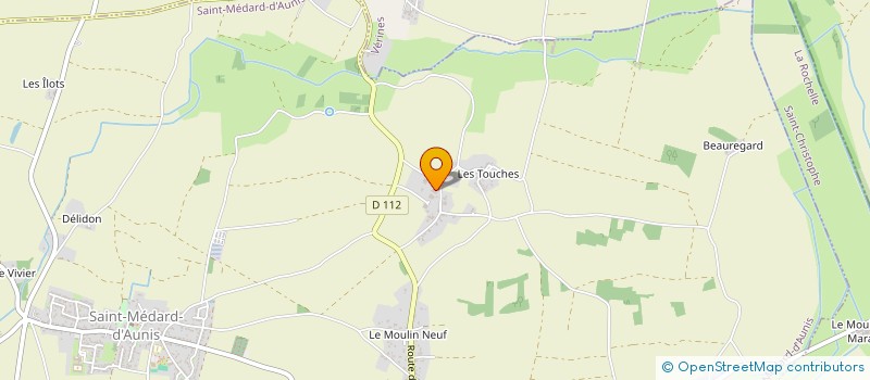 localisation de l'entreprise MONSIEUR JOEL POISSON  SAINT-MEDARD-D'AUNIS