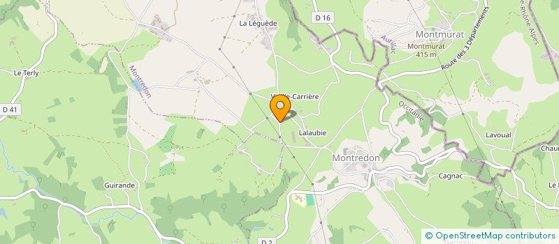 localisation de l'entreprise MONSIEUR JOEL POLOMSKI à PRENDEIGNES