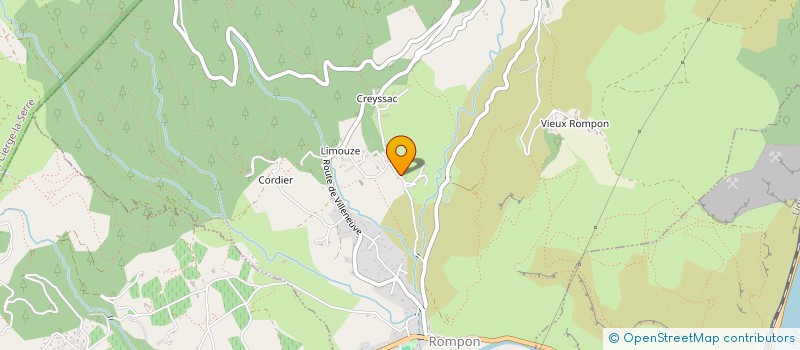 localisation de l'entreprise MONSIEUR JOEL PONCET  ROMPON