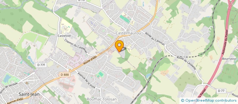 localisation de l'entreprise MONSIEUR JOEL PORCINO  CASTELMAUROU