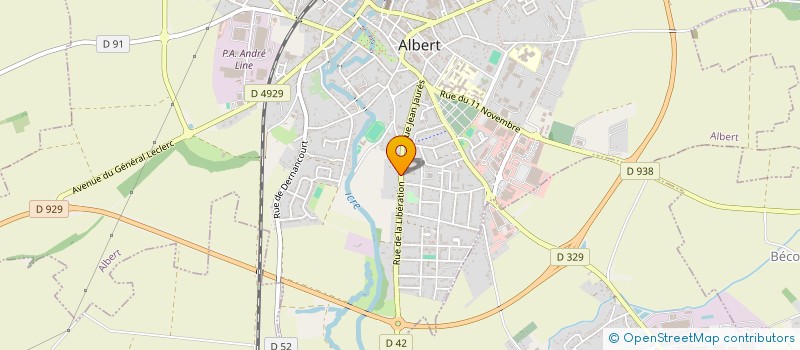 localisation de l'entreprise MONSIEUR JOEL PRIN  ALBERT