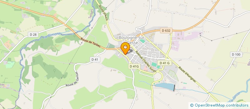 localisation de l'entreprise MONSIEUR JOEL PROST  BOULOGNE-SUR-GESSE