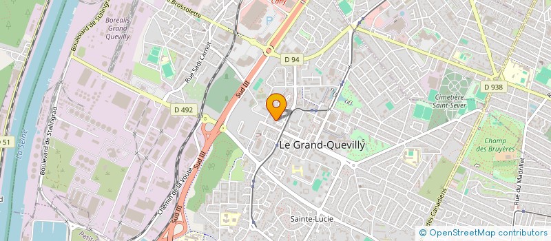 localisation de l'entreprise MONSIEUR JOEL PYRMEE  LE GRAND-QUEVILLY