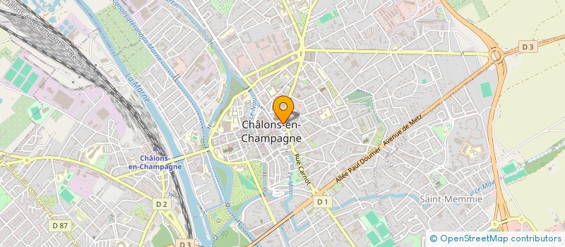 localisation de l'entreprise MONSIEUR JOEL QUINTART à CHALONS-EN-CHAMPAGNE