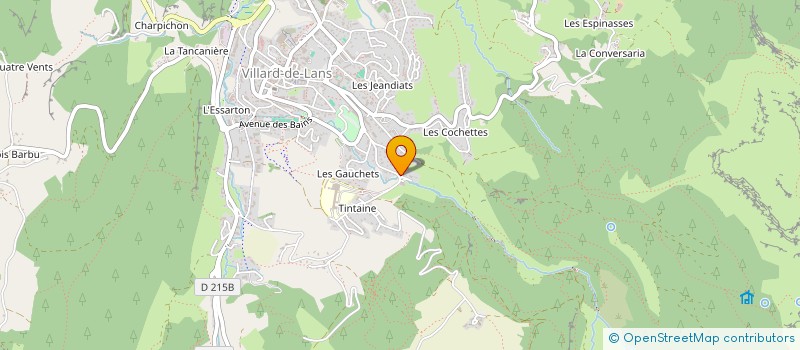 localisation de l'entreprise MONSIEUR JOEL RAVIX  VILLARD-DE-LANS