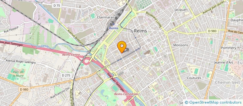 localisation de l'entreprise MONSIEUR JOEL REBMANN à REIMS