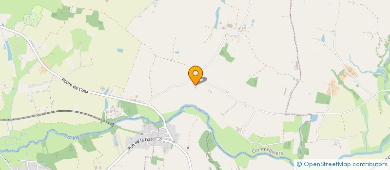 localisation de l'entreprise MONSIEUR JOEL RECULEAU  COMMEQUIERS