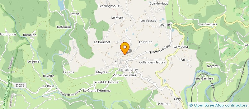 localisation de l'entreprise MONSIEUR JOEL REGAL à EMPURANY