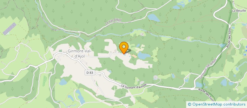 localisation de l'entreprise MONSIEUR JOEL REMY  GIRMONT-VAL-D'AJOL