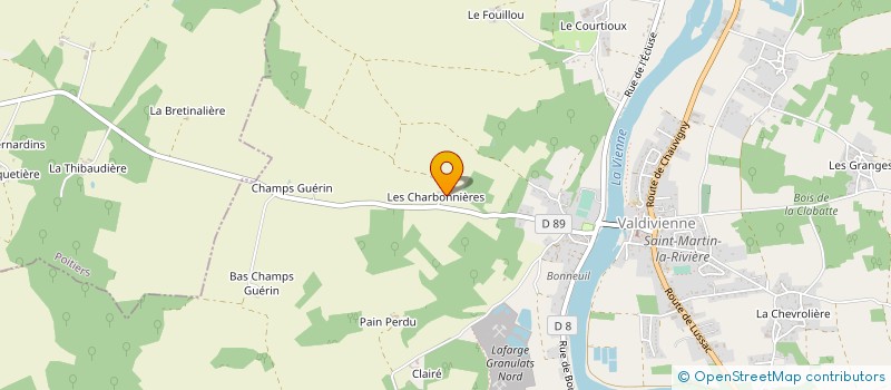 localisation de l'entreprise MONSIEUR JOEL RENAULT  PAIZAY-LE-SEC