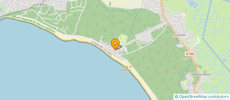 localisation de l'entreprise MONSIEUR JOEL RENELEAU  LONGEVILLE-SUR-MER