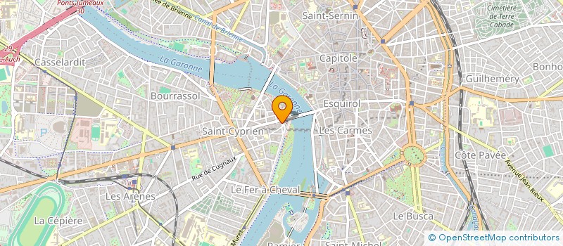 localisation de l'entreprise MONSIEUR JOEL RESSEGUIER à TOULOUSE
