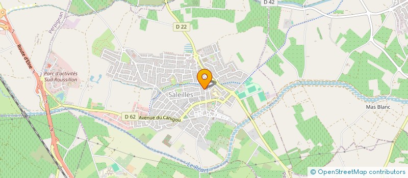 localisation de l'entreprise MONSIEUR JOEL RIBEIRO à SALEILLES
