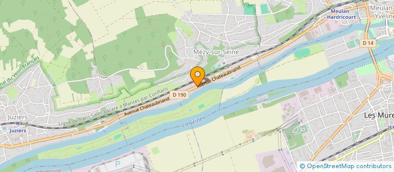 localisation de l'entreprise MONSIEUR JOEL RIBEIRO  MEZY-SUR-SEINE