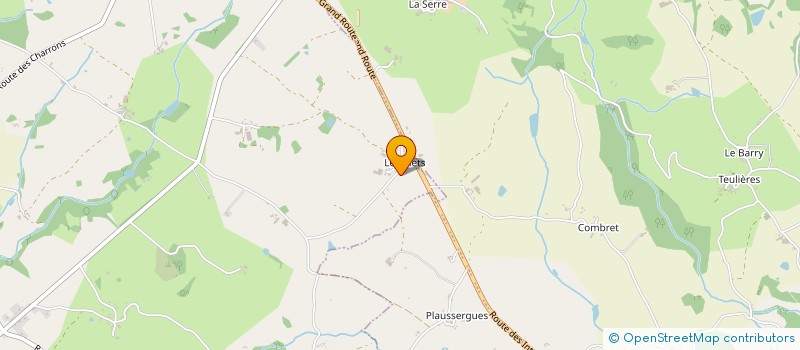 localisation de l'entreprise MONSIEUR JOEL RICARD  MORLHON-LE-HAUT