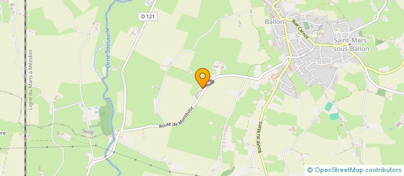 localisation de l'entreprise MONSIEUR JOEL RICHARD  BALLON-SAINT MARS