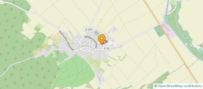 localisation de l'entreprise MONSIEUR JOEL RICHARD  CORMICY