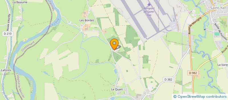 localisation de l'entreprise MONSIEUR JOEL RICHART  L'HOPITAL LE MERCIER