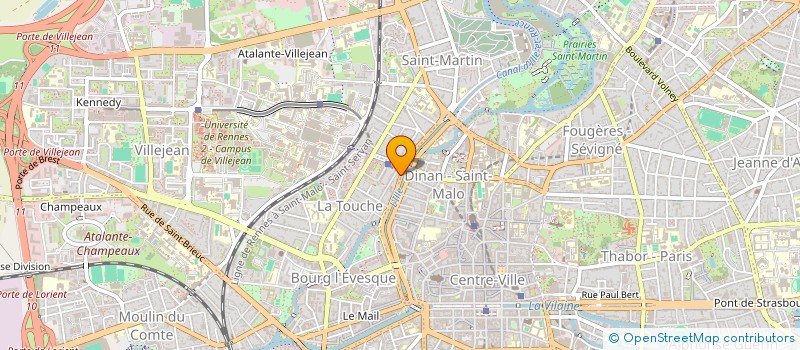 localisation de l'entreprise MONSIEUR JOEL RIDARD à RENNES