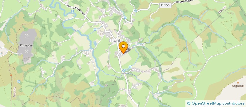 localisation de l'entreprise MONSIEUR JOEL RIVIERE  ISTURITS