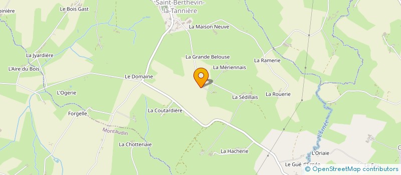localisation de l'entreprise MONSIEUR JOEL ROISIL à SAINT-BERTHEVIN-LA-TANNIERE