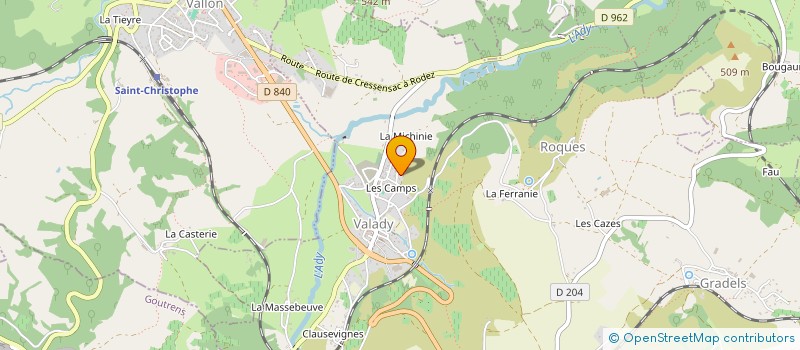 localisation de l'entreprise MONSIEUR JOEL ROMIGUIERE à VALADY