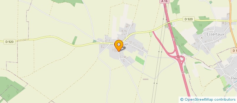 localisation de l'entreprise MONSIEUR JOEL ROPIQUET  BOSQUEL