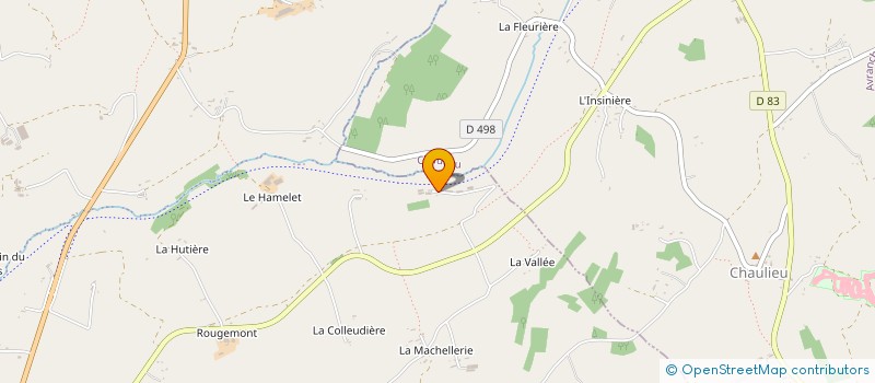 localisation de l'entreprise MONSIEUR JOEL ROULAND  SOURDEVAL