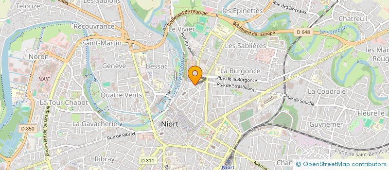 localisation de l'entreprise MONSIEUR JOEL ROUSSELLE à NIORT