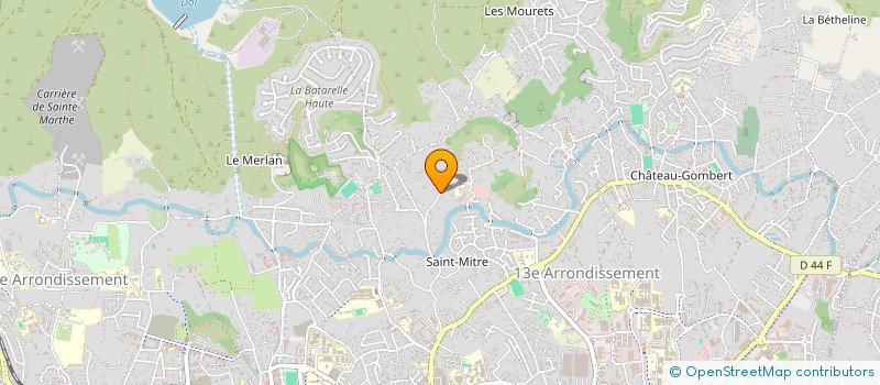 localisation de l'entreprise MONSIEUR JOEL ROUSSET à MARSEILLE