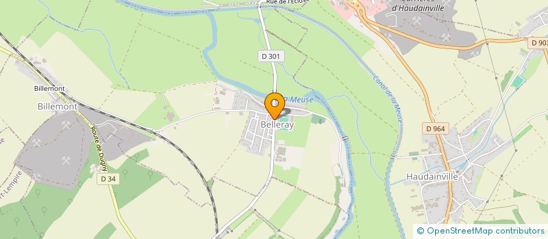 localisation de l'entreprise MONSIEUR JOEL ROUX à BELLERAY