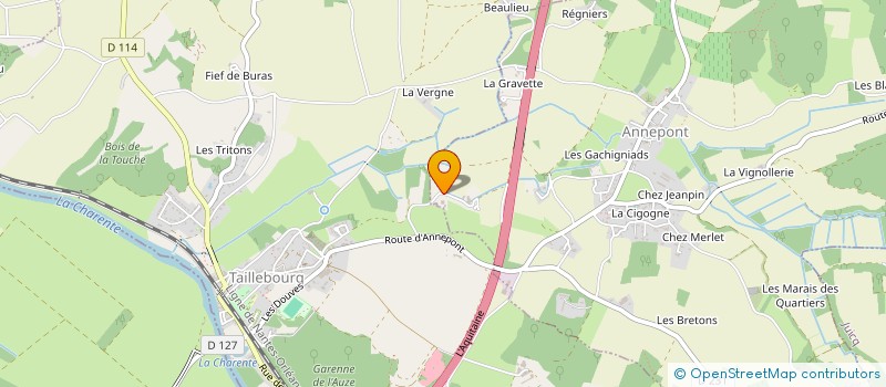 localisation de l'entreprise MONSIEUR JOEL RUIZ  ANNEPONT