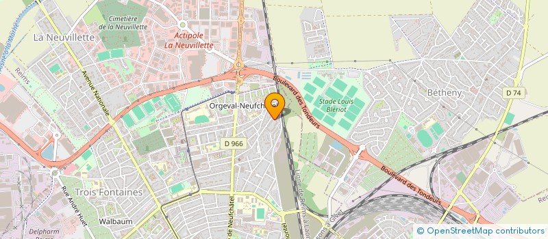 localisation de l'entreprise MONSIEUR JOEL RUIZ DIAZ  REIMS