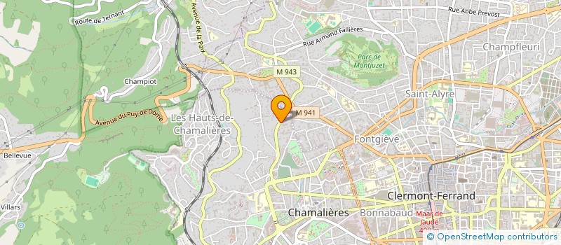 localisation de l'entreprise MONSIEUR JOEL RUTH  CHAMALIERES