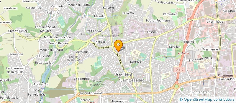 localisation de l'entreprise MONSIEUR JOEL SAILLOUR à BREST
