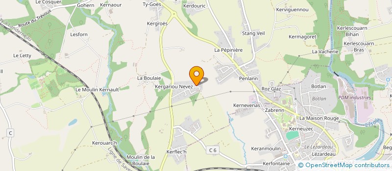 localisation de l'entreprise MONSIEUR JOEL SALMON  MELLAC