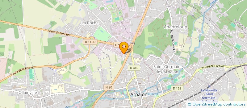 localisation de l'entreprise MONSIEUR JOEL SAMPAIO à ARPAJON