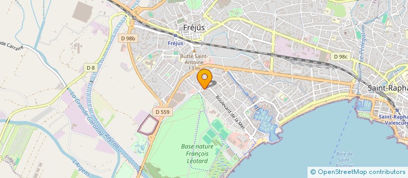 localisation de l'entreprise MONSIEUR JOEL SAMPO à FREJUS