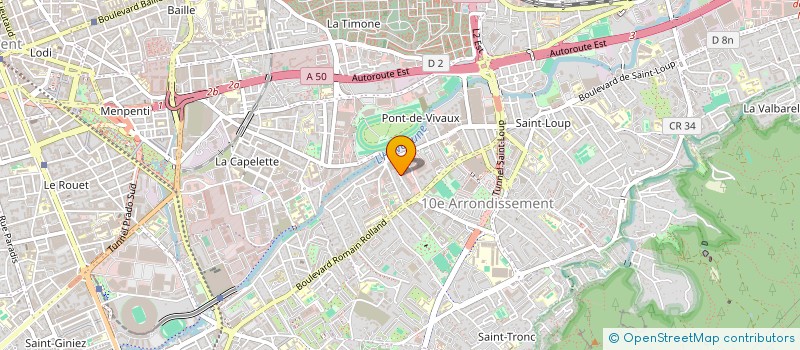 localisation de l'entreprise MONSIEUR JOEL SANGUINETTI à MARSEILLE